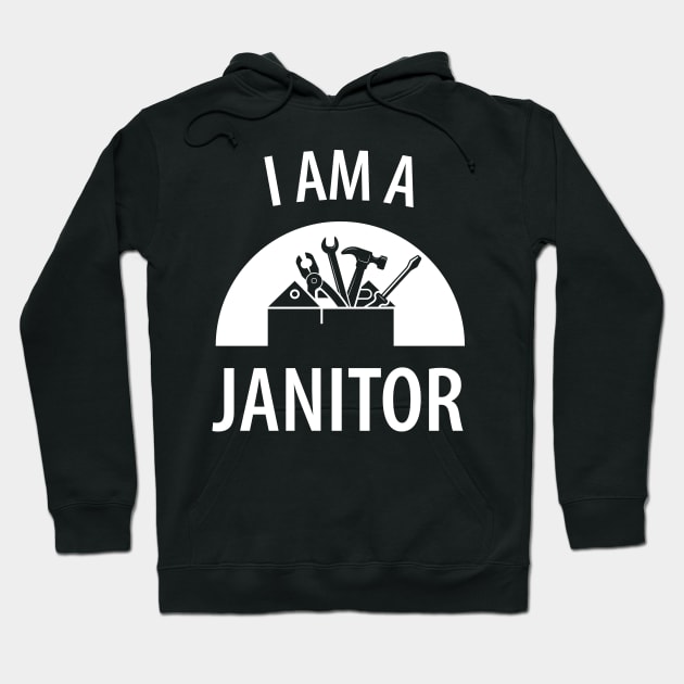 Caretaker Janitor Hoodie by Johnny_Sk3tch